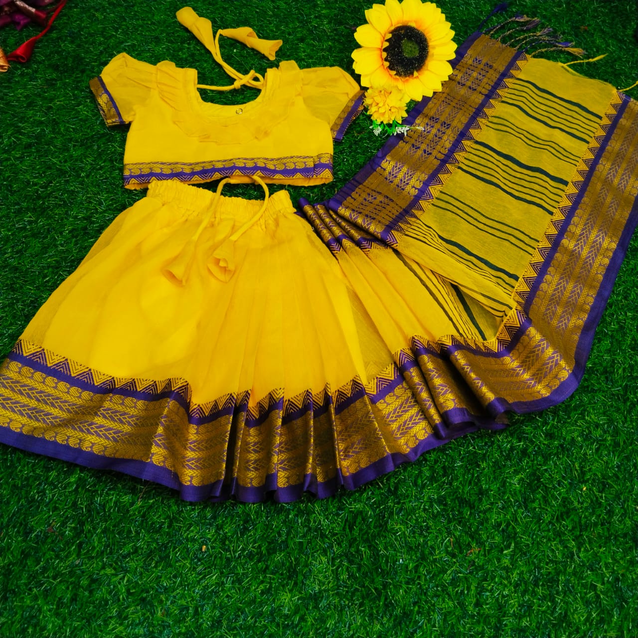 Cotton Saree-03 Baby Ready Saree